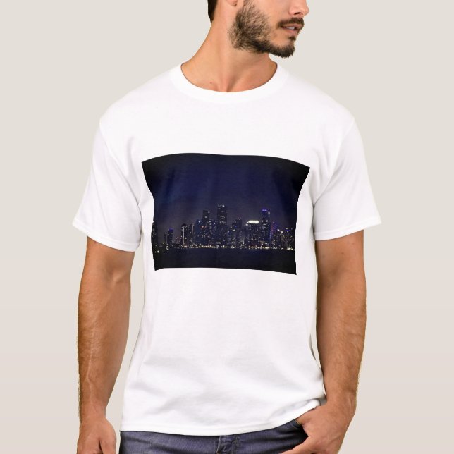 Camiseta luces de la ciudad (Anverso)