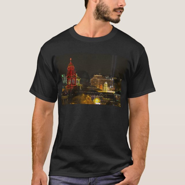Camiseta Luces de la plaza de Kansas City (Anverso)