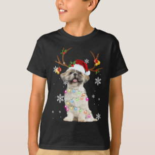 Camiseta Luces de los Navidades renos de los Navidades chii