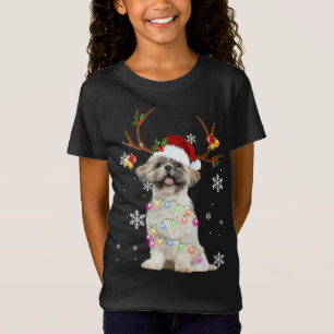 Camiseta Luces de los Navidades renos de los Navidades chii