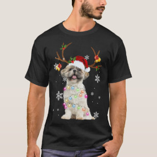 Camiseta Luces de los Navidades renos de los Navidades chii