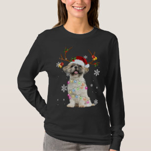 Camiseta Luces de los Navidades renos de los Navidades chii