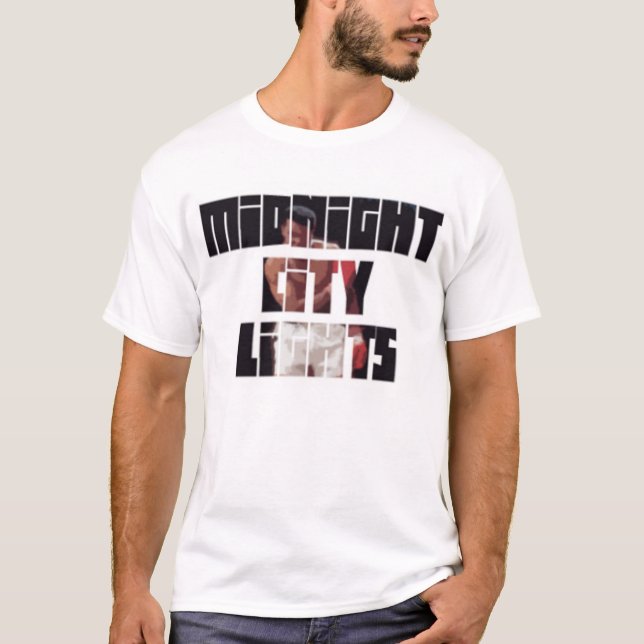 Camiseta Luces de medianoche de la ciudad (Anverso)
