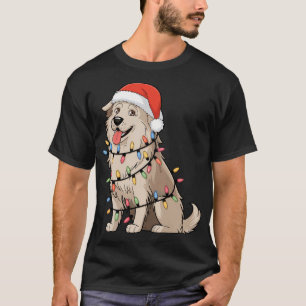 Camiseta Luces de Navidad de Grandes Pirineos Regalos de Pe