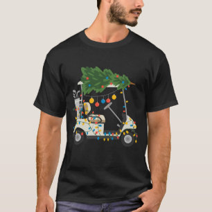 Camiseta Luces de Navidad para Carrito de Golf Árbol de Nav