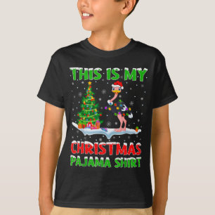 Camiseta Luces De Navidad Para El Árbol De Avestruz Este Es