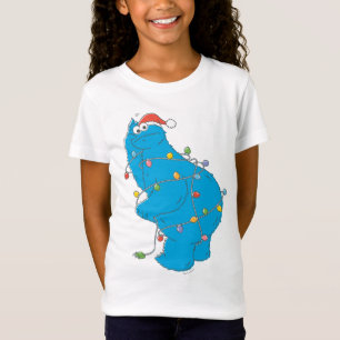Camiseta Luces de Navidades de Monstruo de Cocina de Vintag