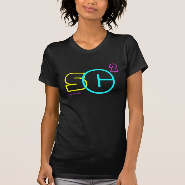 Camiseta Luces de neón (Anverso)