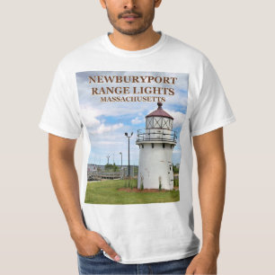 Camiseta Luces de rango del puerto de Newburyport, Masa. Ca