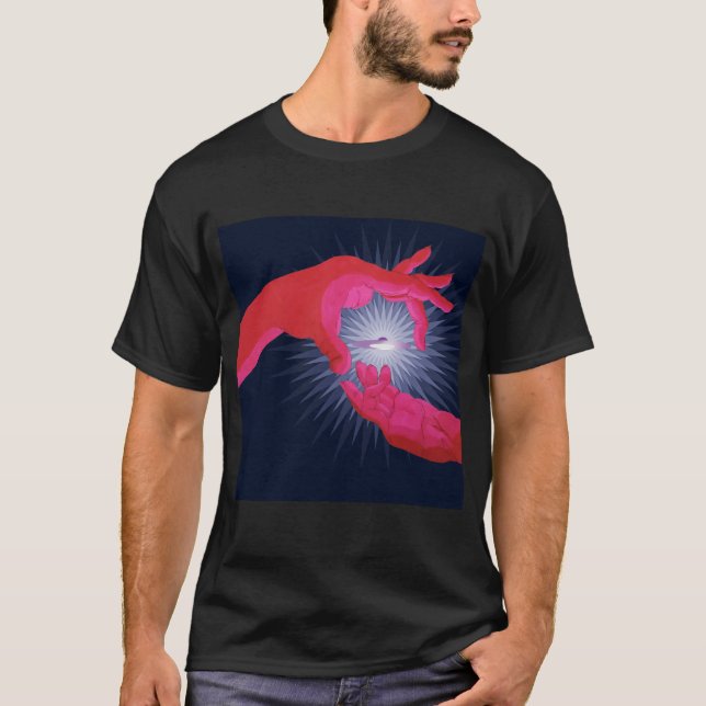 Camiseta Luces de señal - Un avistamiento de ovni (Anverso)