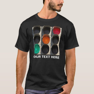 Camiseta Luces de tráfico negras