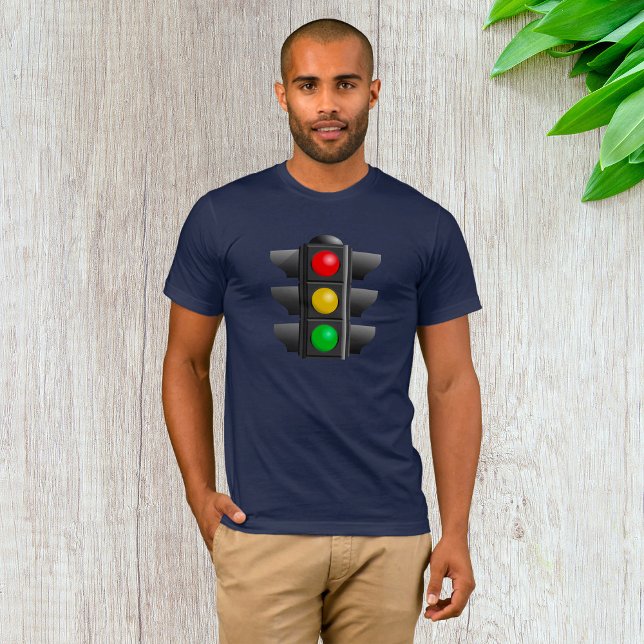 Camiseta Luces de Tráfico Rojo Amarillo Verde Señal (Subido por el creador)