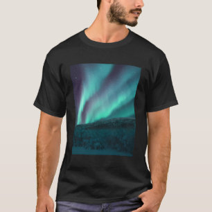 Camiseta Luces del Norte - Geografía de la Tierra en el Mun
