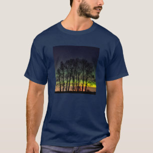 Camiseta Luces del Norte   Manitoba Canadá Grande Pointe