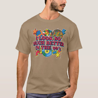 Camiseta Luces mejor en 90s Cool Retro Chill Vintage 1990 R