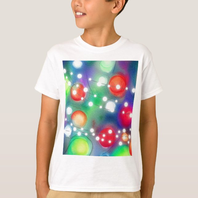 Camiseta Luces navidades (Anverso)
