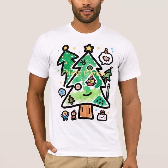 Camiseta Luces Nocturnas LED Fantasma Personalizadas con So (Anverso)