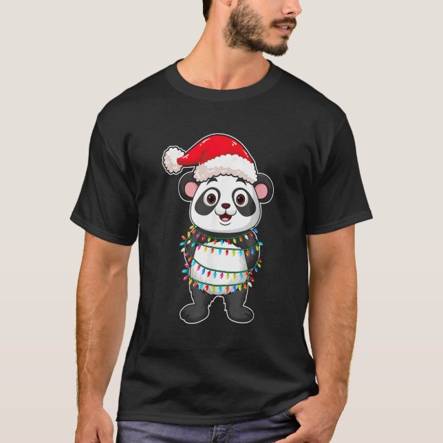 Camiseta Luces Panda Viendo Panda (Anverso)