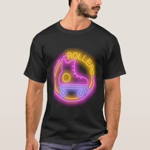 Camiseta Luces para patines quad Rollers Fanático del patin