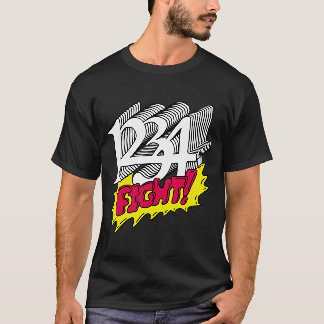Camiseta Lucha 1234 (Anverso)