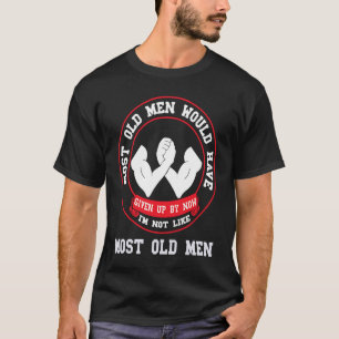 Camiseta Lucha armada contra la mayoría de los viejos hombr