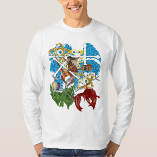 Camiseta Lucha bíblica de ángeles con precisión