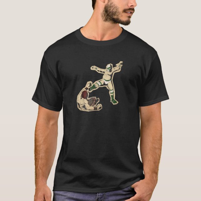 Camiseta ¡Lucha! (camisetas oscuro) (Anverso)