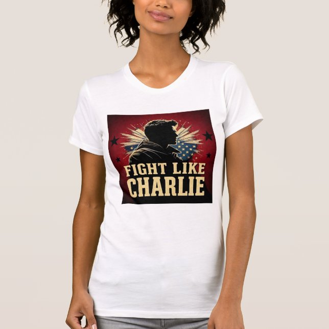 Camiseta Lucha como Charlie (Anverso)