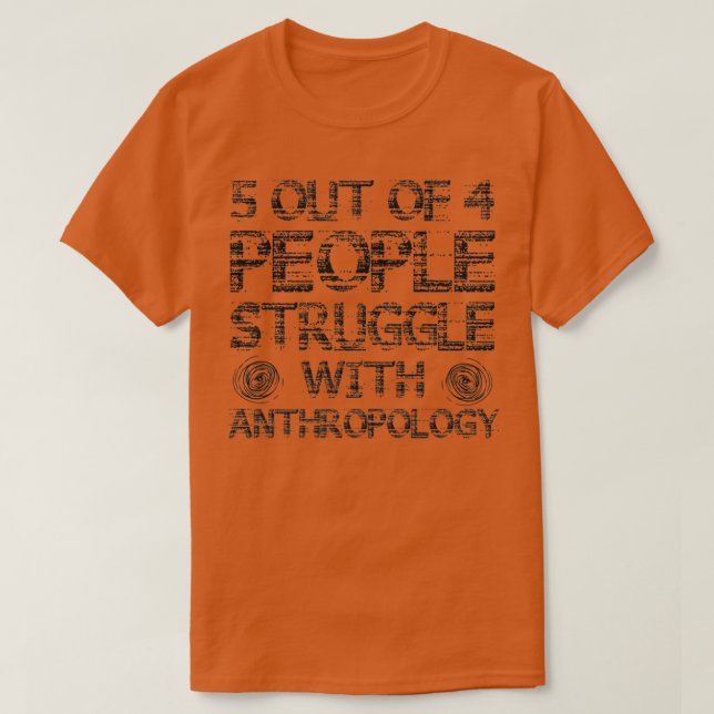 Camiseta Lucha con la antropología (Diseño del anverso)
