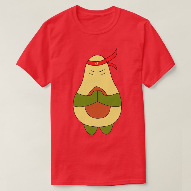 Camiseta Lucha contra aguacates (Diseño del anverso)