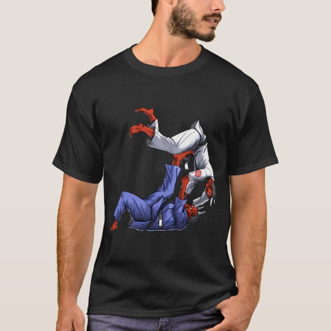 Camiseta Lucha contra demonios japoneses (Anverso)