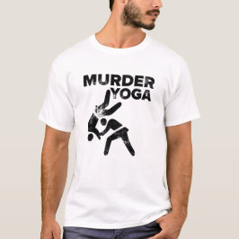 Camiseta Lucha contra el asesinato Yoga Funny Jiu Jitsu Gif