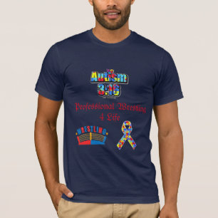 Camiseta Lucha contra el autismo Conciencia