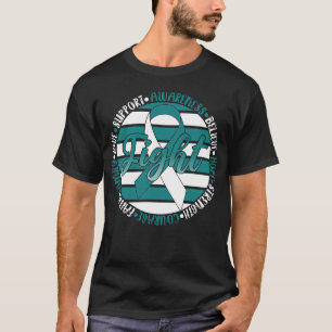 Camiseta Lucha contra el cáncer cervical Png, cinta Verde a