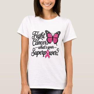 Camiseta Lucha Contra el Cáncer ¿Cuál es Tu Superpoder Mari