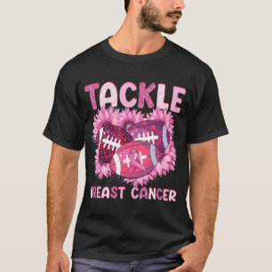 Camiseta Lucha contra el cáncer de fútbol Cinta rosada Cánc