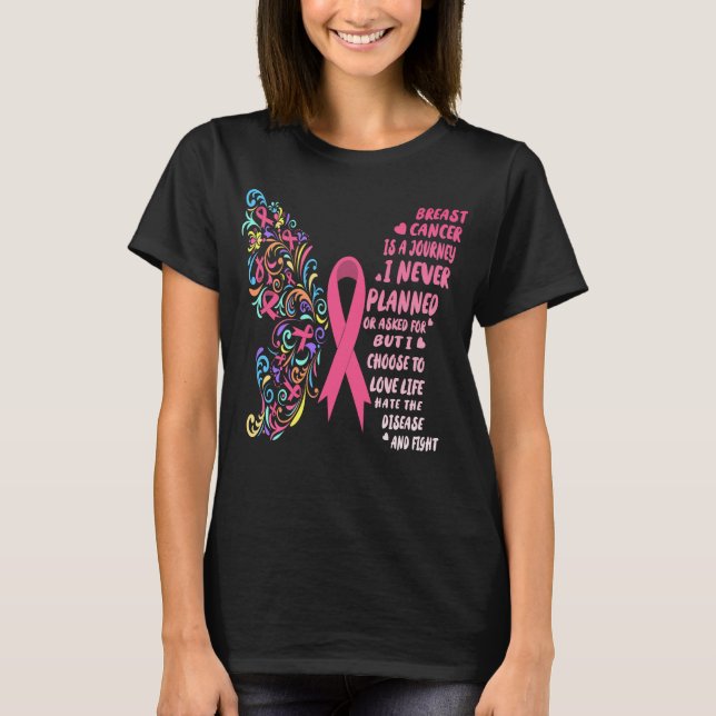 Camiseta lucha contra el cáncer de mama (Anverso)
