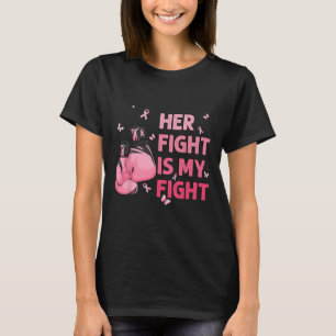 Camiseta Lucha contra el cáncer de mama Apoyo a la toma de 