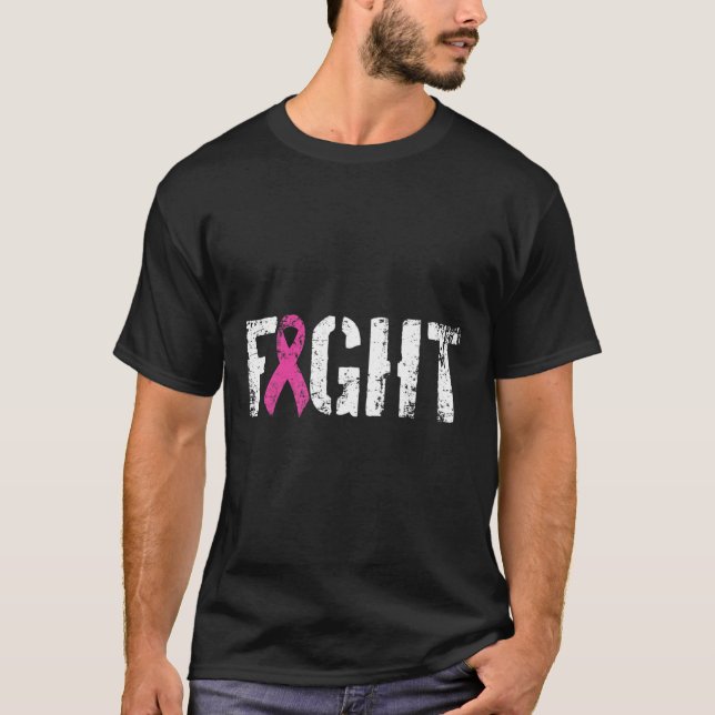 Camiseta Lucha contra el cáncer de mama - Avisos de estilo  (Anverso)