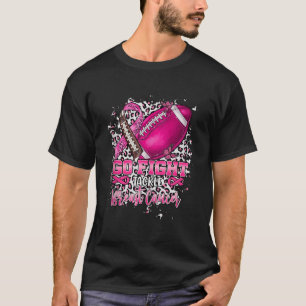 Camiseta Lucha contra el cáncer de mama Conciencia en el fú