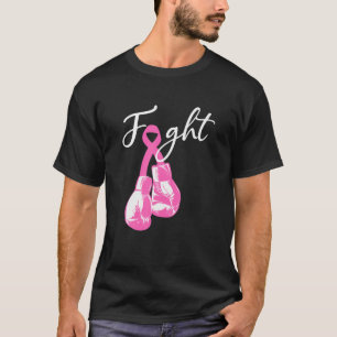 Camiseta Lucha contra el cáncer de mama Conciencia sobre e