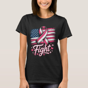 Camiseta Lucha contra el cáncer de mama Conciencia sobre la