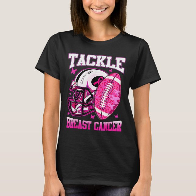 Camiseta Lucha contra el cáncer de mama Concienciación fren (Anverso)