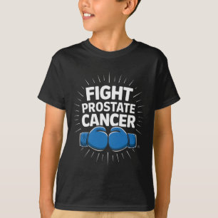 Camiseta Lucha contra el cáncer de próstata Boxeo Guantes d