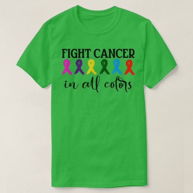 Camiseta Lucha Contra El Cáncer En Toda La Costilla De Pesc (Diseño del anverso)