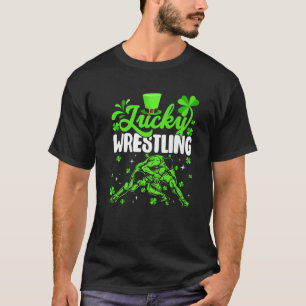 Camiseta Lucha contra el deporte St Patricks Day Boys Hombr