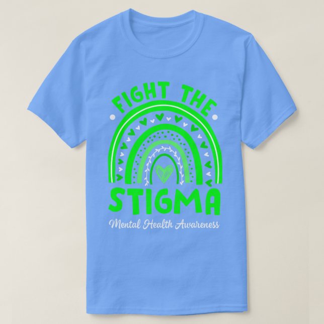 Camiseta Lucha contra el estigma Apoyo a la sensibilización (Diseño del anverso)