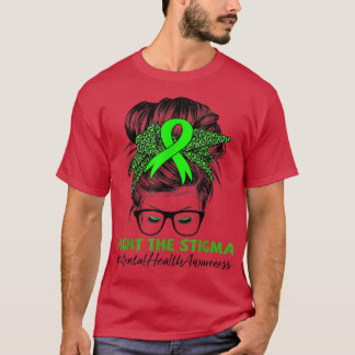 Camiseta Lucha contra el estigma, conciencia de la salud me