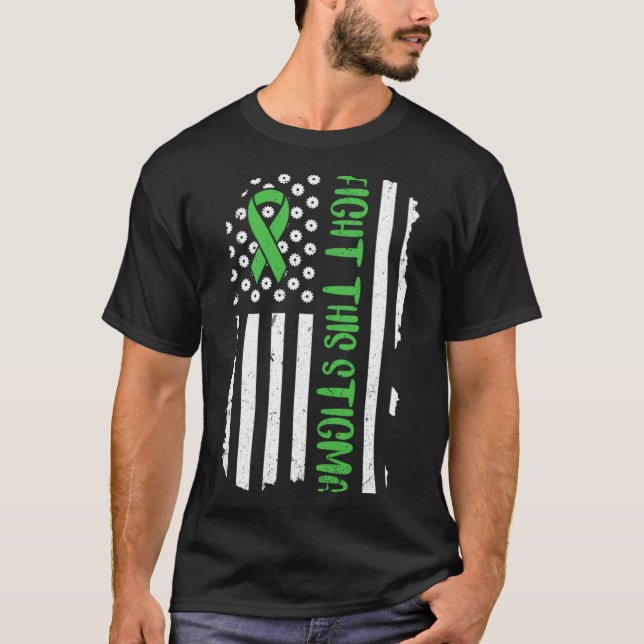 Camiseta Lucha contra el estigma de la salud mental (Anverso)
