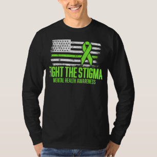 Camiseta Lucha contra el estigma La Bandera Estadounidense